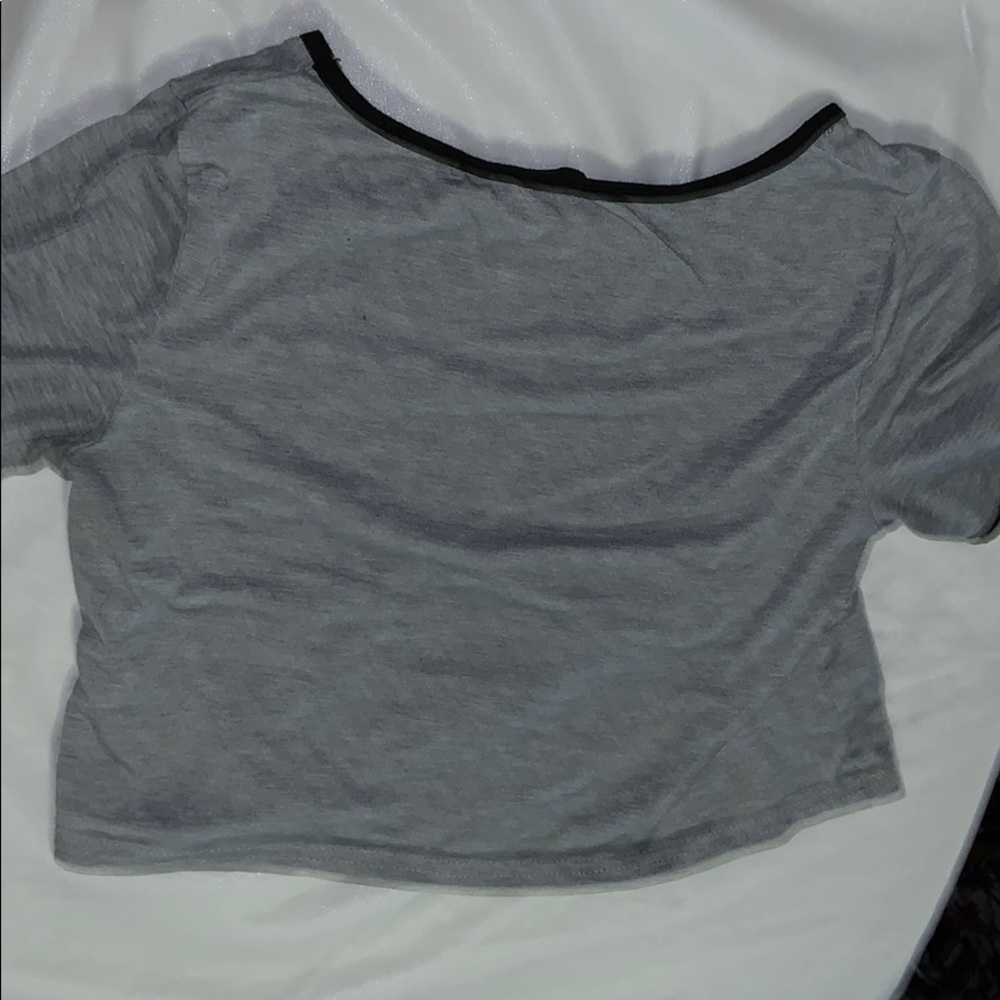 Space Alien Crop Top - Picture 2 of 2
